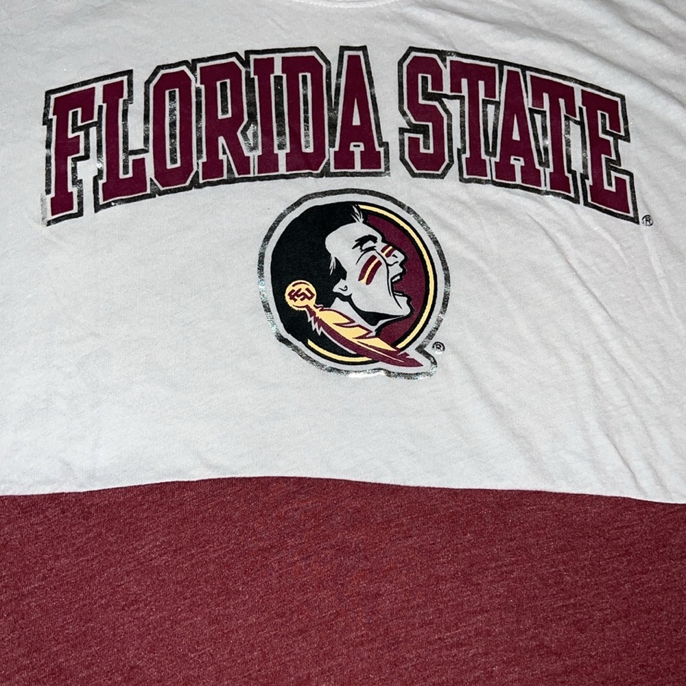 Rivalry Threads Florida State Color Block Tee – Size Large - Picture 4 of 9